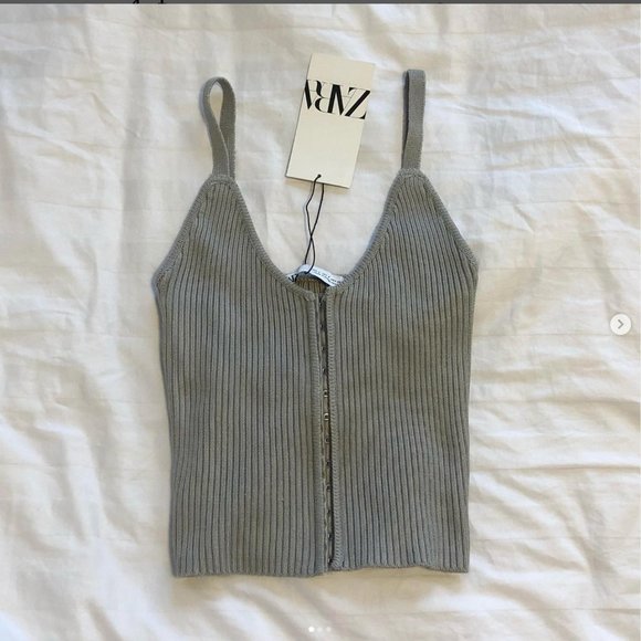 Zara corset style tank - Picture 1 of 3